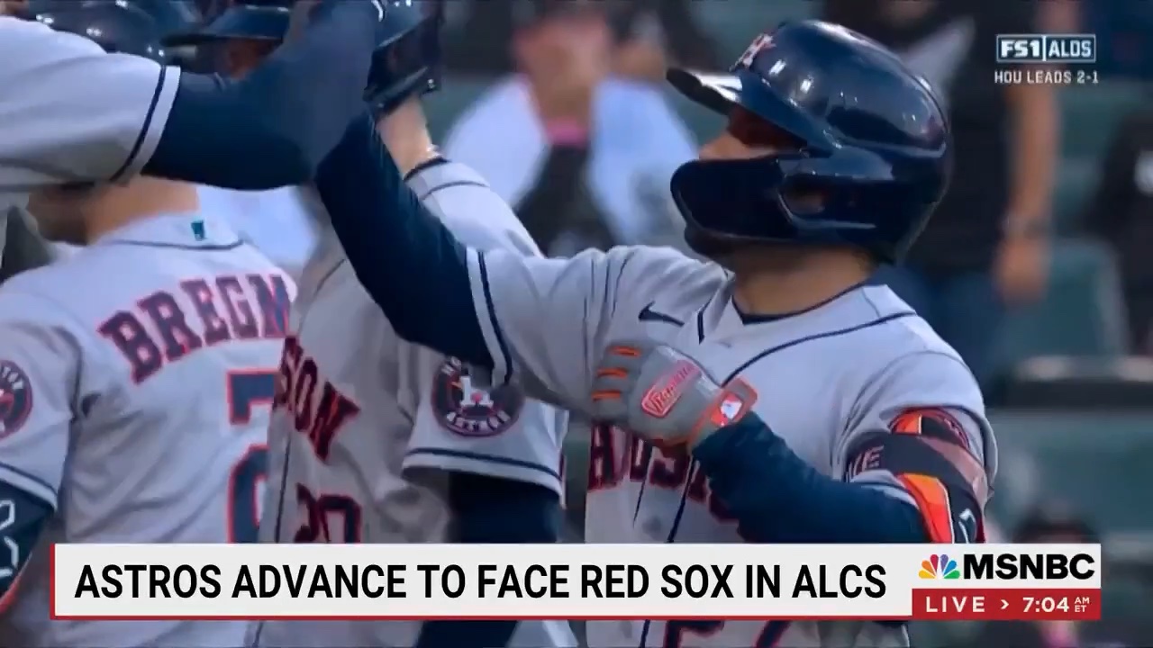 Boston Red Sox Advance to the American League Championship Series